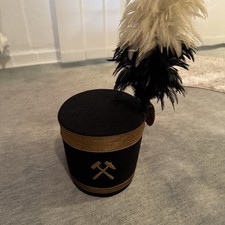 Alter Bergbau Steigerhut mit