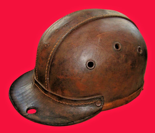 Alter bergmann lederhelm - bergmann,