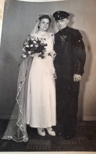 Altes foto vintage - vintage, hochzeit