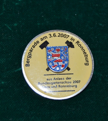 Abzeichen bergparade ronneburg - abzeichen,