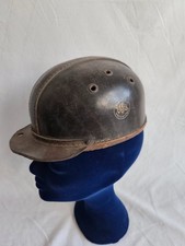 Antiker Lederhelm Bergbau